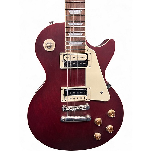 Used Epiphone Les Paul Traditional Pro IV Wine Red Solid Body Electric Guitar