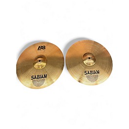 Used SABIAN 14in B8 Hi Hat Pair Cymbal