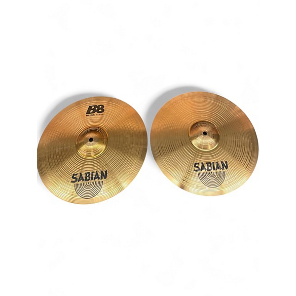 Used SABIAN 14in B8 Hi Hat Pair Cymbal