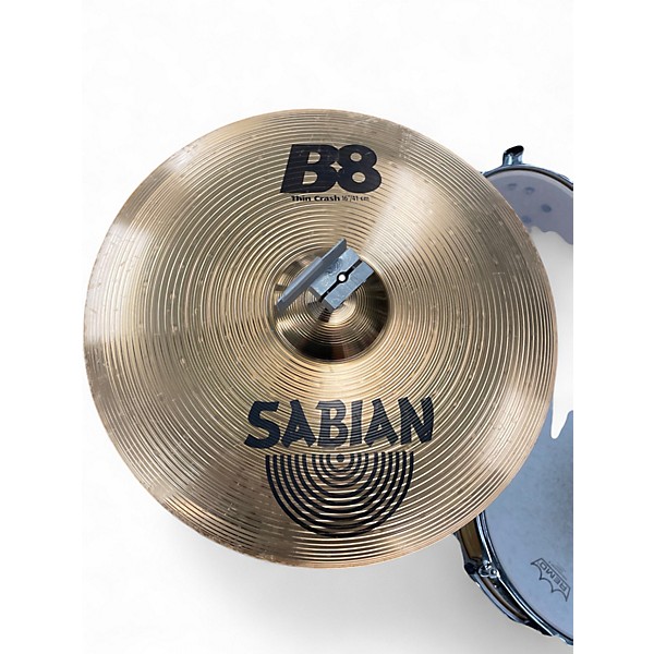 Used SABIAN 16in B8 Thin Crash Cymbal