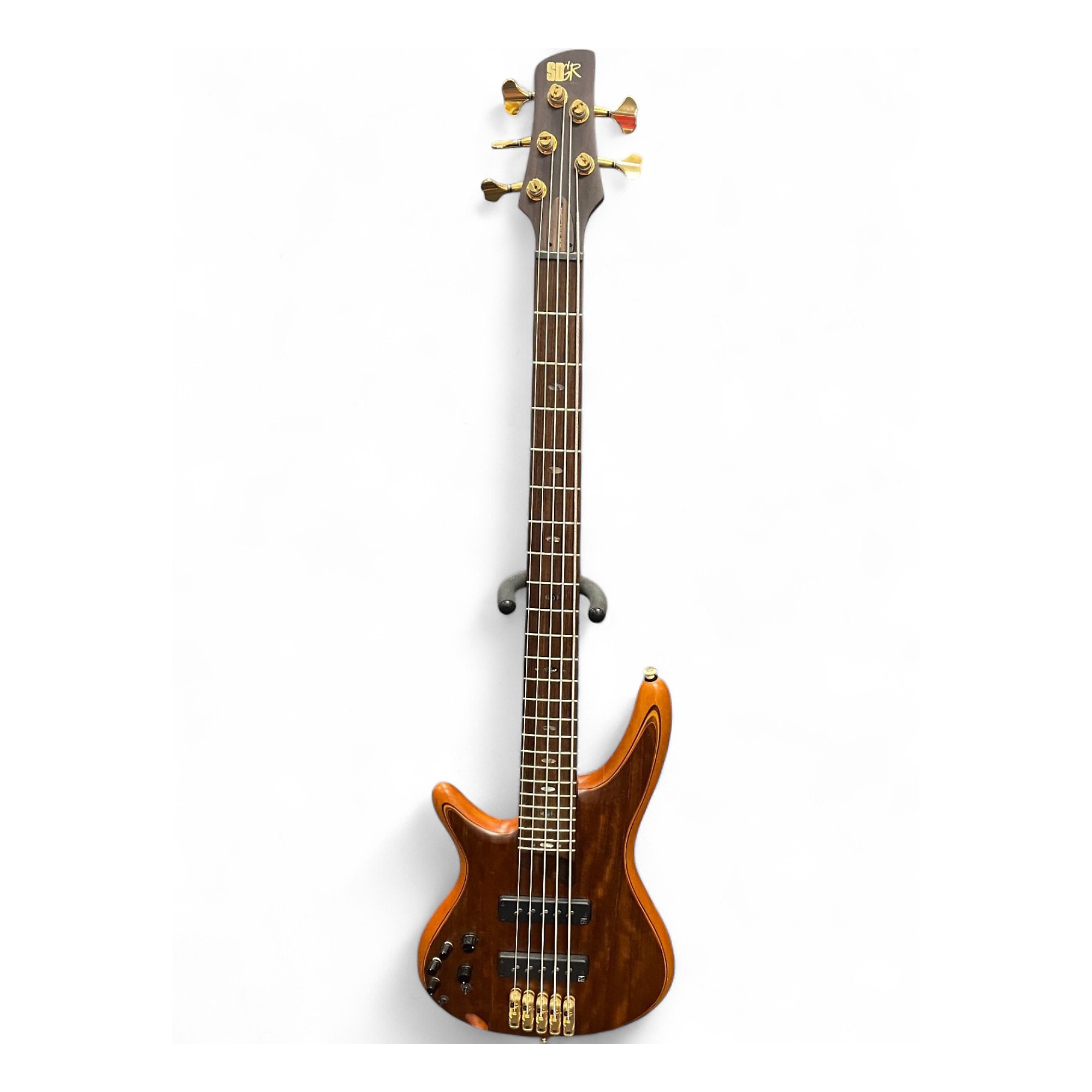 動作品✨Ibanez SDGR SR1205　エレキベース　５弦　ブラウン　茶色 Used Ibanez SR1205 Vintage Natural Electric Bass Guitar Vintage
