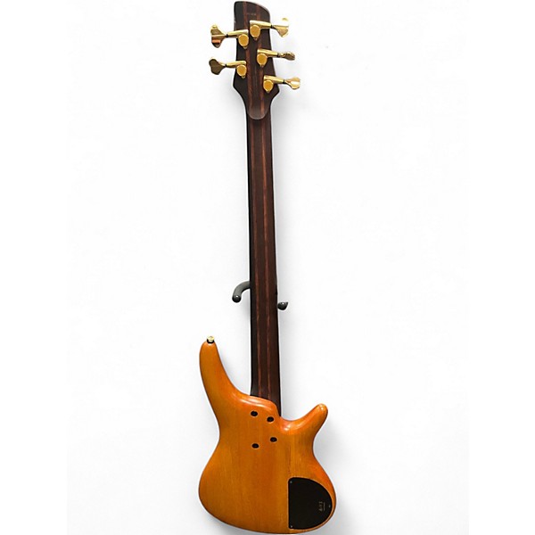 Used Ibanez SR1205 Vintage Natural Electric Bass Guitar