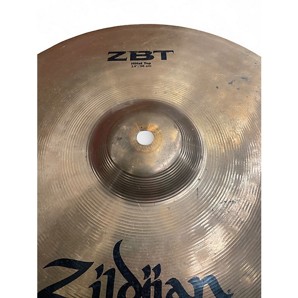 Used Zildjian 14in ZBT Hi Hat Pair Cymbal