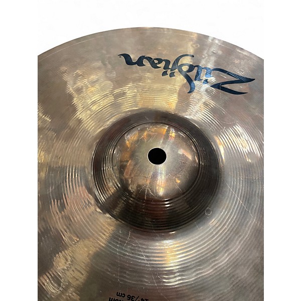 Used Zildjian 14in ZBT Hi Hat Pair Cymbal