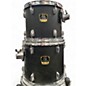 Used Yamaha 5 Piece Stage Custom Black Drum Kit