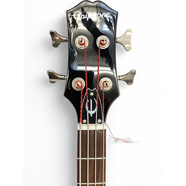 Used 2020s Epiphone EMBASSY PRO ALMOND METALLIC Electric Bass Guitar