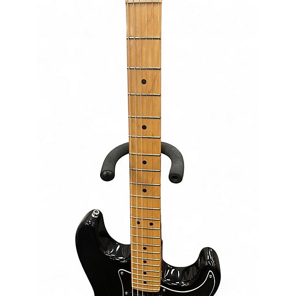 Used Fender American Deluxe Stratocaster Plus Black Solid Body Electric Guitar