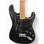 Used Fender American Deluxe Stratocaster Plus Black Solid Body Electric Guitar