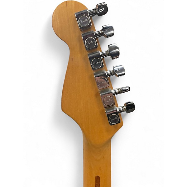 Used Fender American Deluxe Stratocaster Plus Black Solid Body Electric Guitar