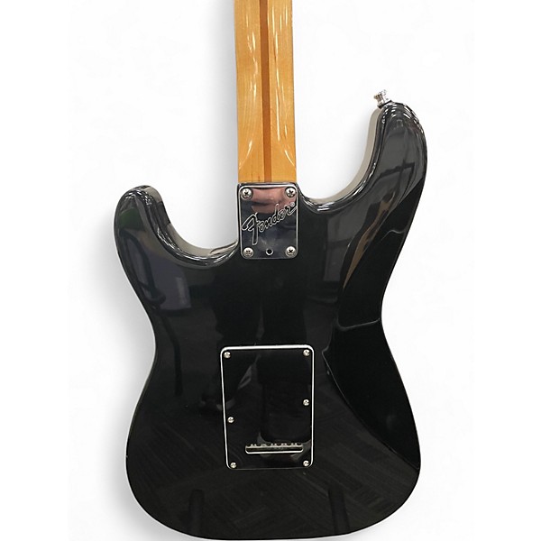 Used Fender American Deluxe Stratocaster Plus Black Solid Body Electric Guitar