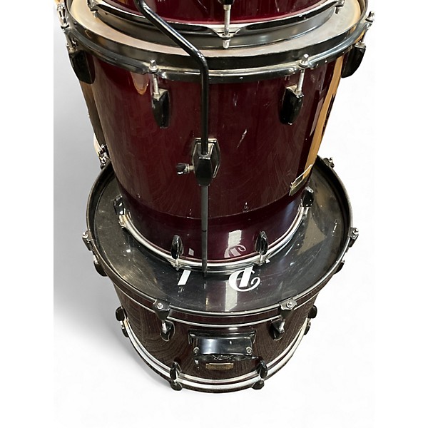 Used Pearl 4 Piece export series 4-piece set Wine Red Drum Kit