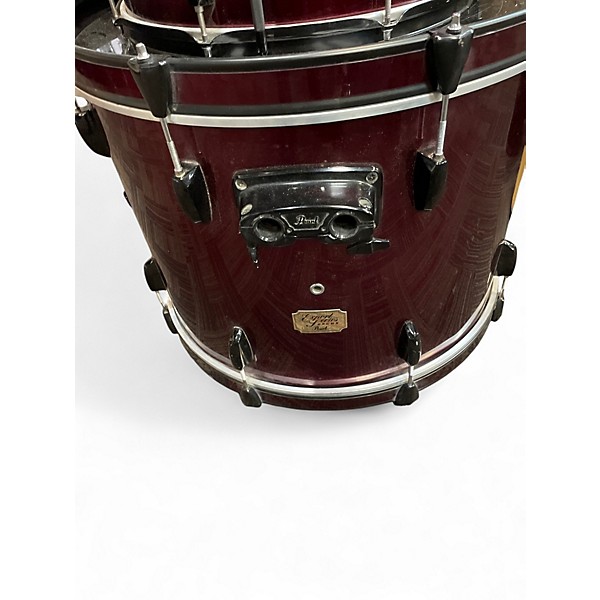 Used Pearl 4 Piece export series 4-piece set Wine Red Drum Kit