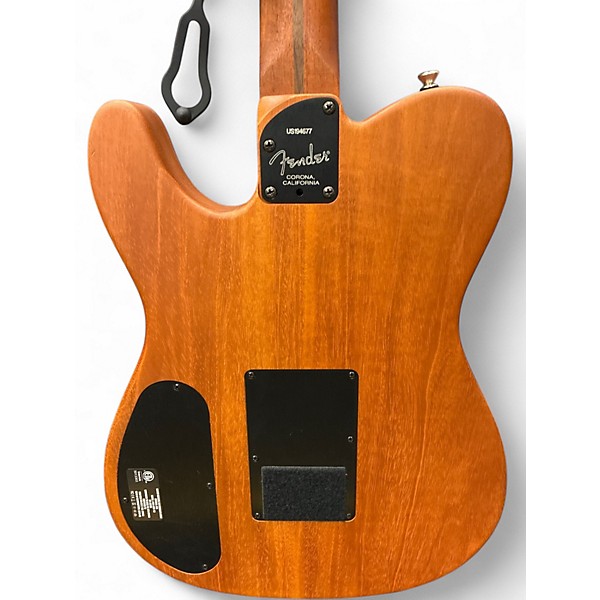 Used Fender American Acoustasonic Telecaster Natural Acoustic Electric Guitar