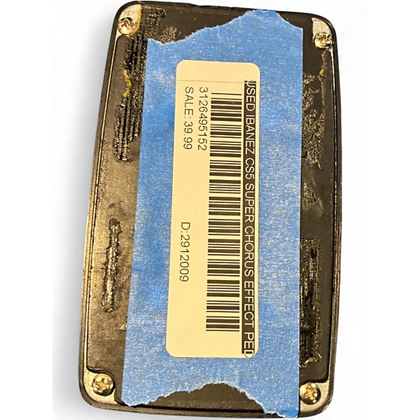 Used Ibanez CS5 SUPER CHORUS Effect Pedal