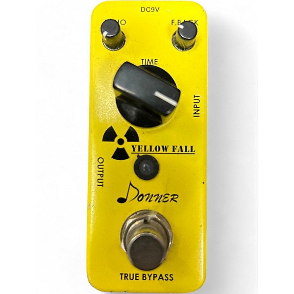 Used Donner Yellow Fall Effect Pedal