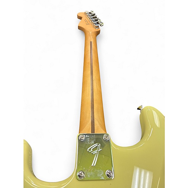 Used Fender 70th Annaversary strat HSS banana Solid Body Electric Guitar