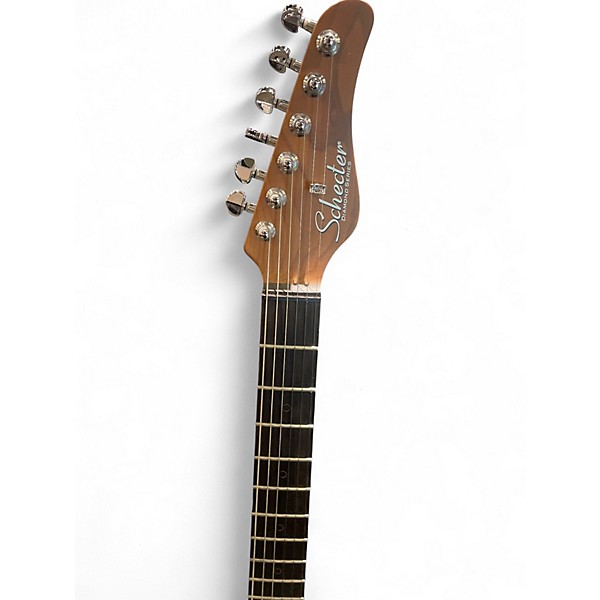 Used Schecter Guitar Research PT atomic frost Solid Body Electric Guitar