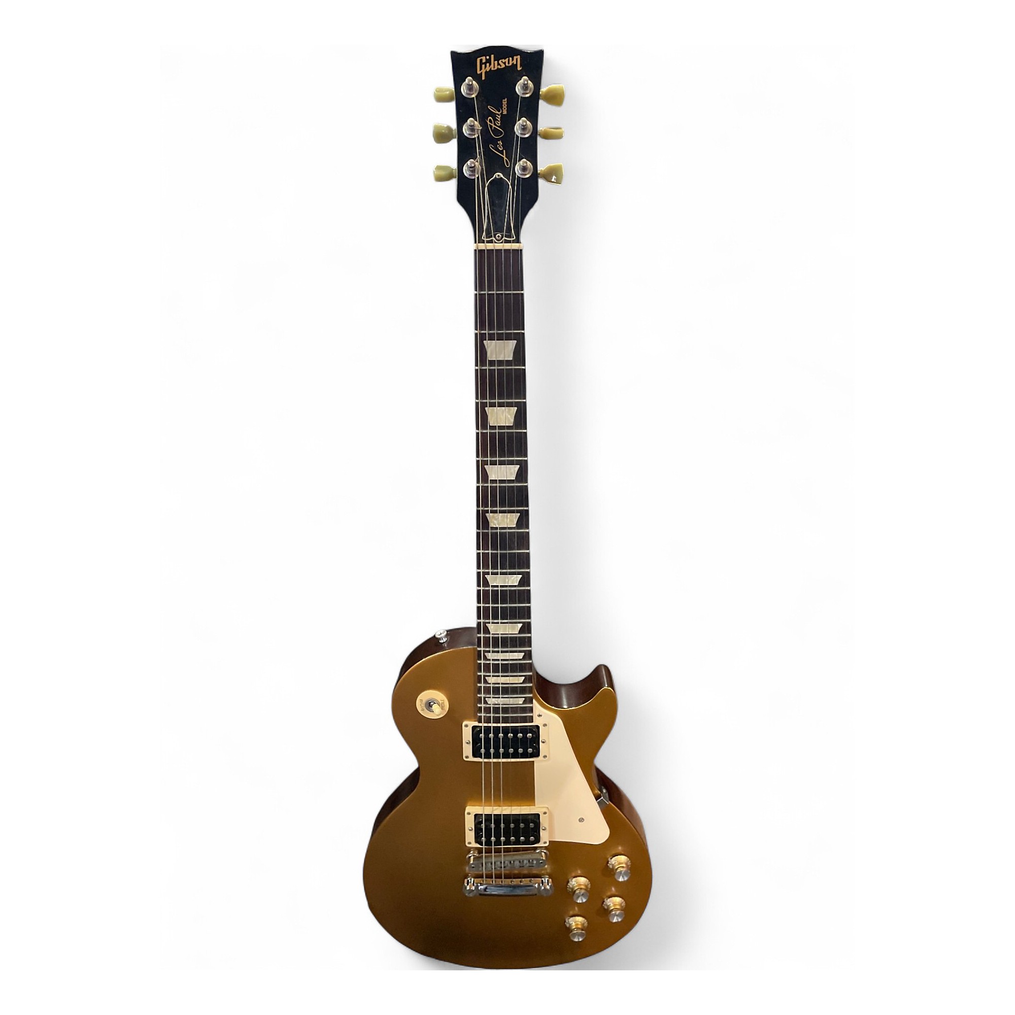 Used 2016 Gibson Les Paul Standard Gold Solid Body Electric Guitar