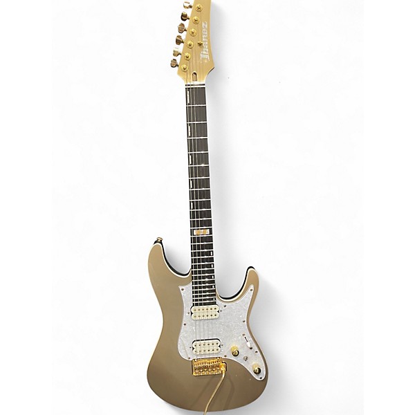 Used Ibanez krys10 scott lepage Gold Solid Body Electric Guitar