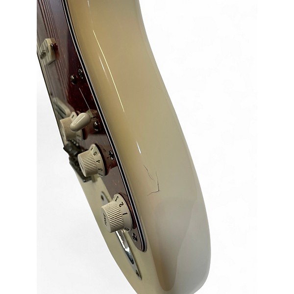 Used Fender Standard Stratocaster Classic White Solid Body Electric Guitar