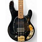 Used Ernie Ball Music Man Stingray H Black Electric Bass Guitar