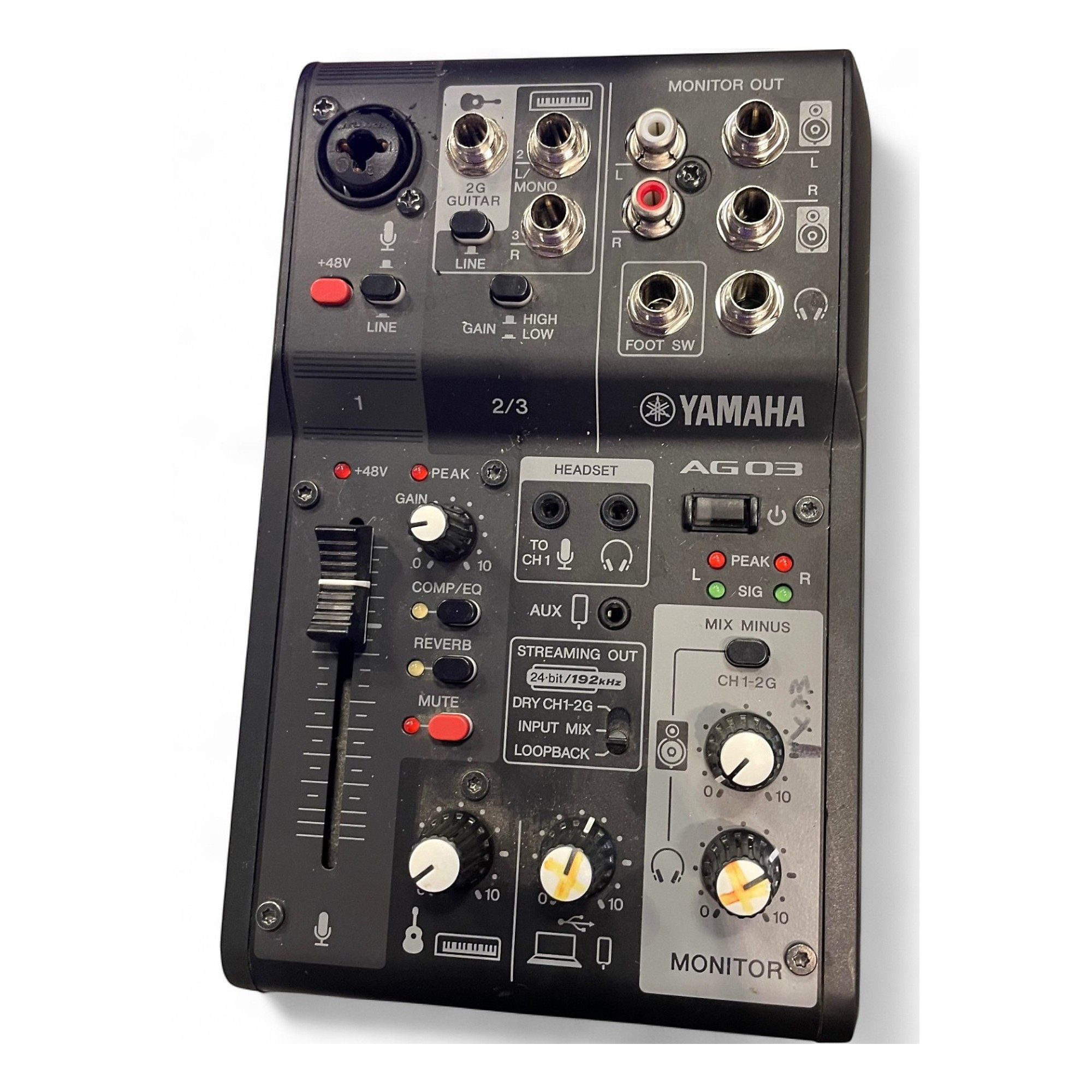 Used Yamaha AG03 Audio Interface | Guitar Center