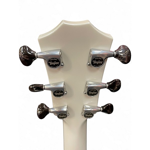 Used Taylor C17E Pearl White Acoustic Electric Guitar
