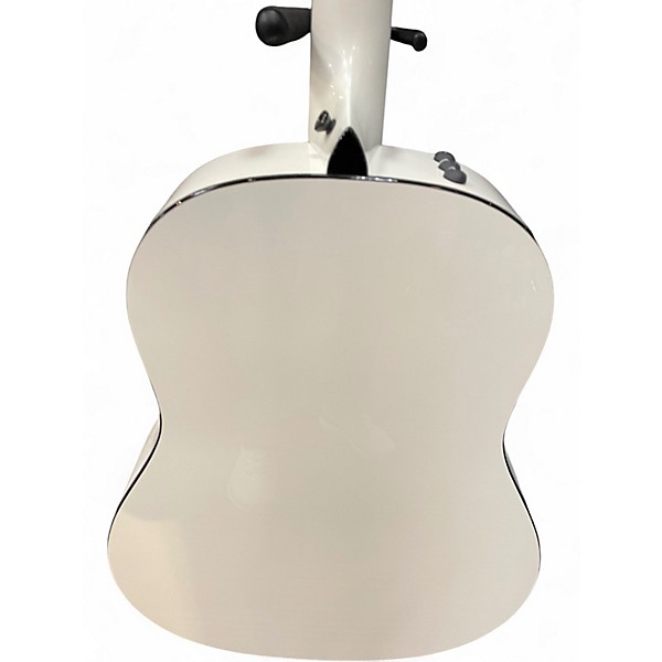 Used Taylor C17E Pearl White Acoustic Electric Guitar