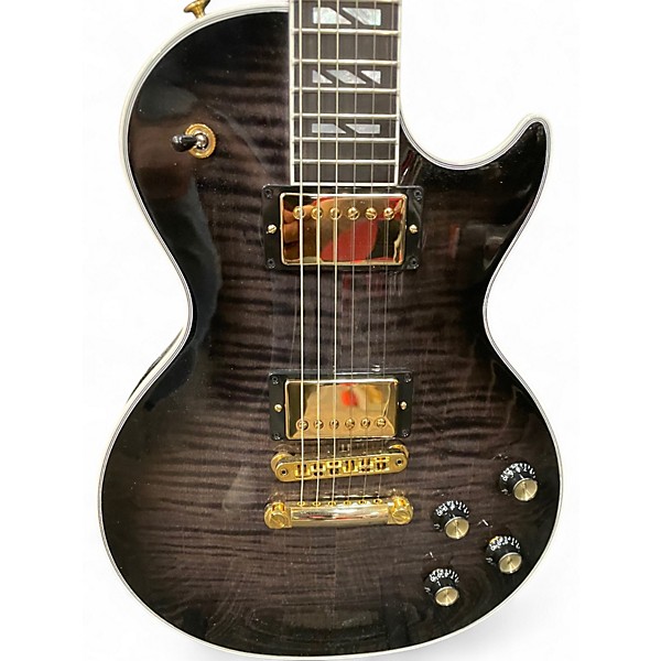 Used 2025 Gibson Les Paul Supreme TRANSPARENT EBONY BURST Solid Body Electric Guitar