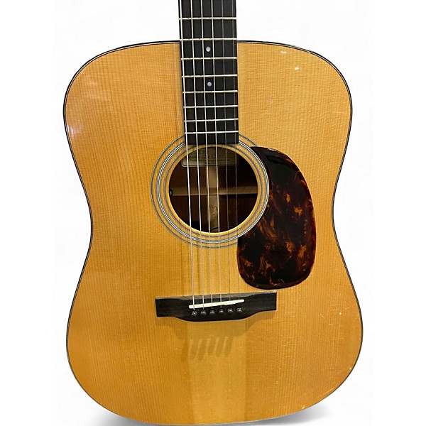 Used Eastman E10D Natural Acoustic Electric Guitar