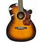 Used Guild OM-260CE Deluxe Sunburst Acoustic Electric Guitar