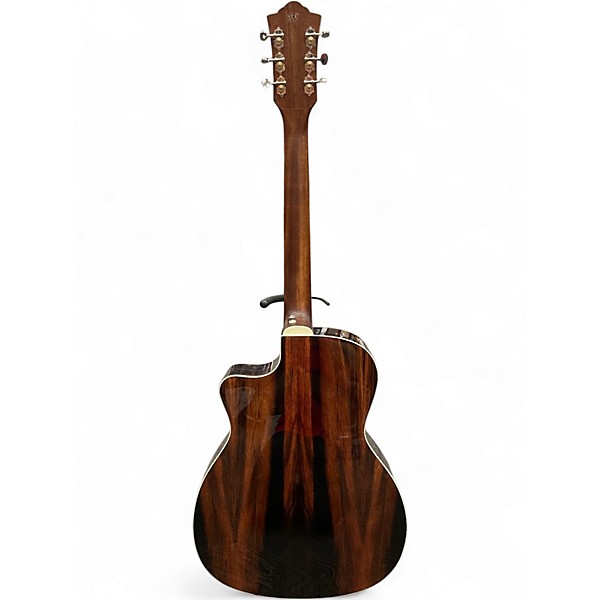 Used Guild OM-260CE Deluxe Sunburst Acoustic Electric Guitar