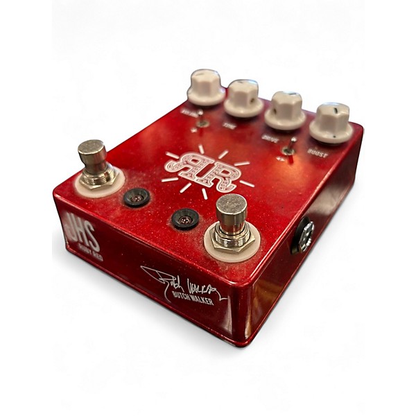 Used JHS Pedals RUBY RED BUTCH WALKER Effect Pedal
