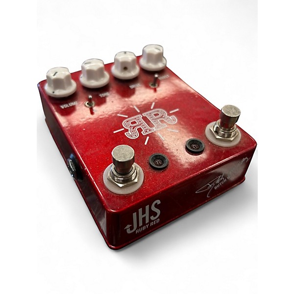 Used JHS Pedals RUBY RED BUTCH WALKER Effect Pedal