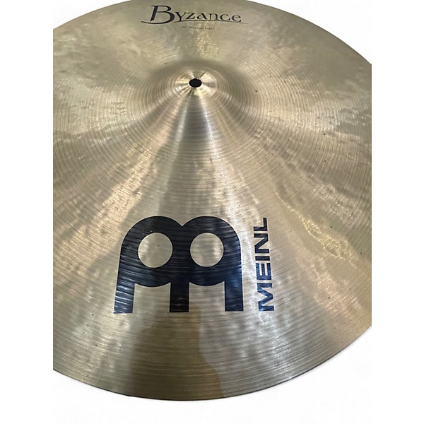 Used Byzance  22in medium crash   Cymbal