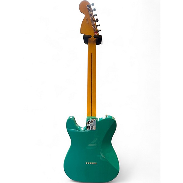 Used Fender AMERICAN PRO II TELE DLX Miami Blue Solid Body Electric Guitar