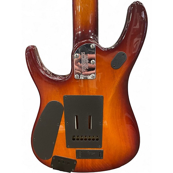 Used 2020 Ernie Ball Music Man JP7 KOA KOA Solid Body Electric Guitar