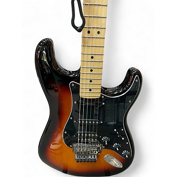Used Fender Player Strat Floyd Rose 2 Color Sunburst Solid Body Electric Guitar