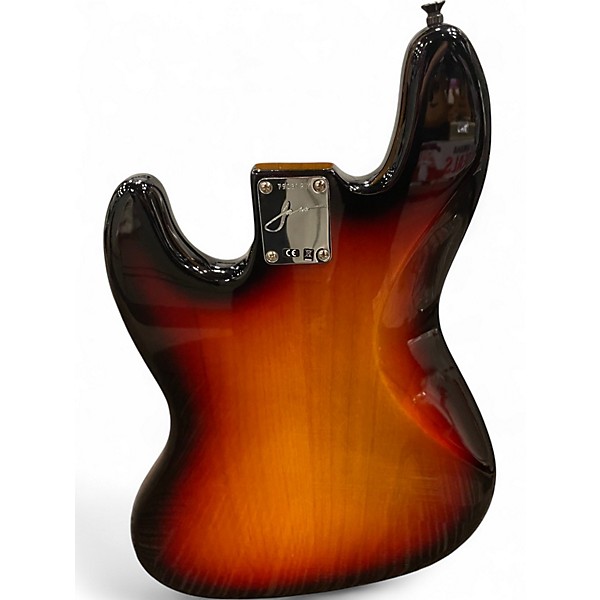 Used Fender Jaco Pastorius Signature Fretless Jazz Bass 3 Color Sunburst Electric Bass Guitar