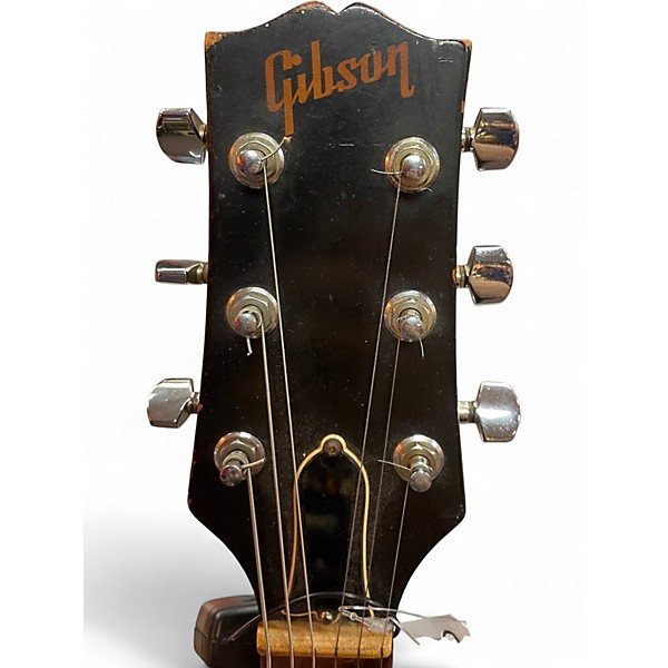 Vintage 1975 Gibson L-6S Midnight Wine Solid Body Electric Guitar