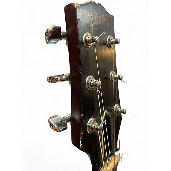 Vintage 1975 Gibson L-6S Midnight Wine Solid Body Electric Guitar