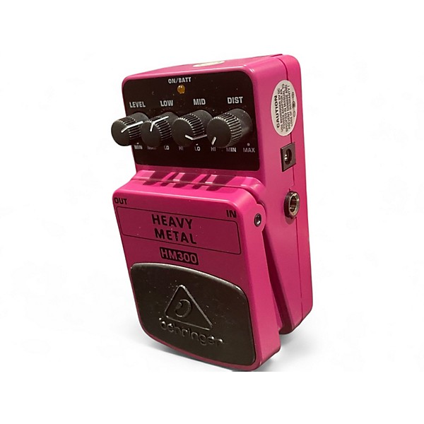 Used Behringer HM300 Heavy Metal Distortion Effect Pedal