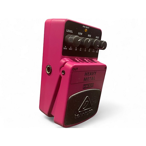 Used Behringer HM300 Heavy Metal Distortion Effect Pedal