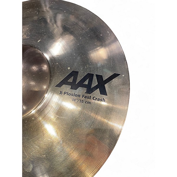 Used SABIAN 14in AAX Xplosion Fast Crash Cymbal