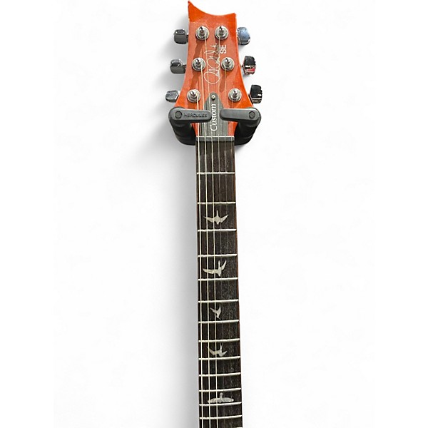 Used PRS SE Custom 24 sunburst Solid Body Electric Guitar