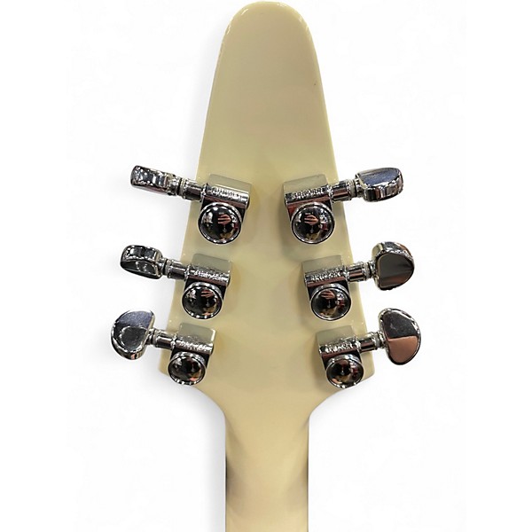 Used Gibson FLYING V 70S VINTAGE WHITE Solid Body Electric Guitar