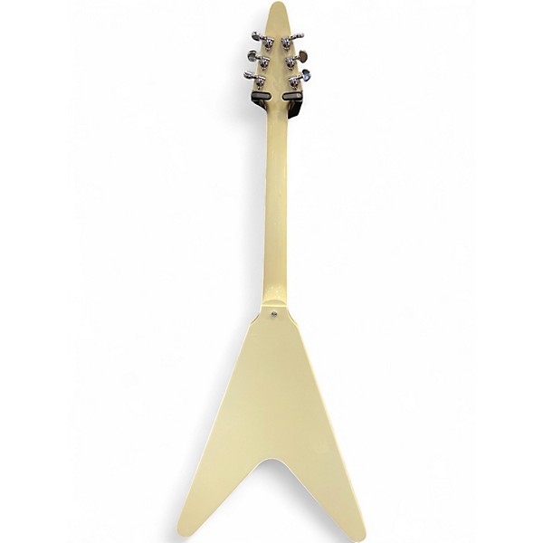 Used Gibson FLYING V 70S VINTAGE WHITE Solid Body Electric Guitar