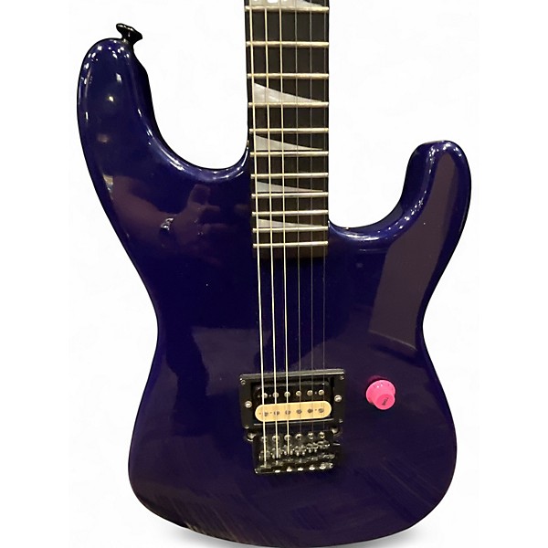 Vintage 1987 Jackson dinky colbalt blue Solid Body Electric Guitar