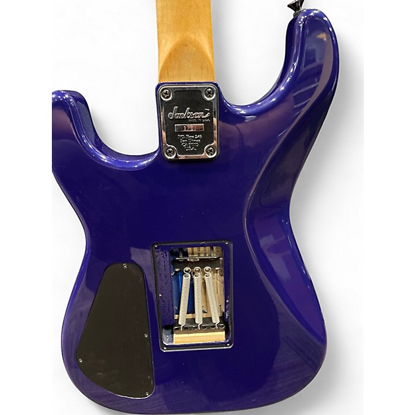 Vintage 1987 Jackson dinky colbalt blue Solid Body Electric Guitar