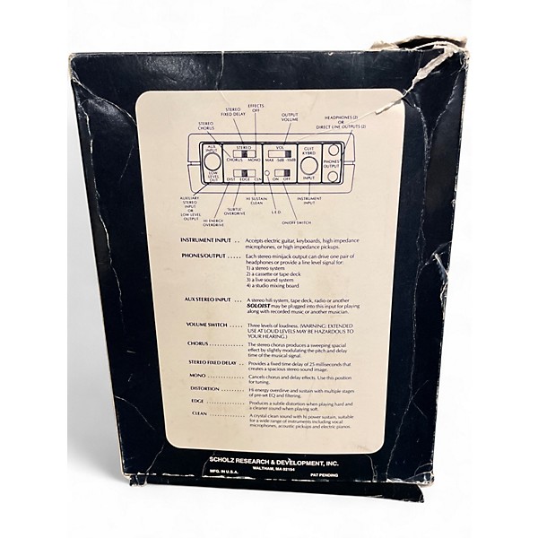 Vintage 1987 Rockman soloist Effect Processor